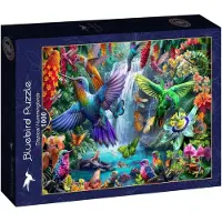 Blue Bird Puzzleteile Tropical Hummingbirds - 1000 Stück Tiere