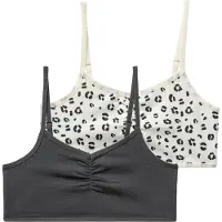 Buffalo Bustier Packung, 2 mit verstellbaren Trägern, unifarben oder bedruckt