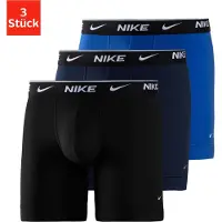 Nike Herren Boxer Shorts, 3er Pack - Boxers, Cotton Stretch, einfarbig
