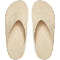 Crocs Flip Flops Damen Getaway Groove Platform Flip Sandstone-Schuhgröße 34 - 35
