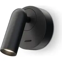 Maytoni LED Wandleuchte Mirax in Schwarz 3W 200lm rund