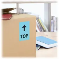 Herma Farbige Etiketten A4 210x297 mm blau Papier matt 100 St., Blau, Rechteck, Dauerhaft, Papier, Matte, Laser/Inkjet