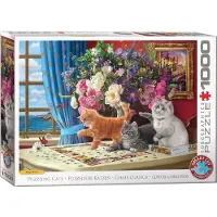 Eurographics Katzen Puzzle 1000 Teile - Erwachsenenpuzzle Tiere
