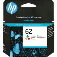 HP 62 Cyan/Magenta/Gelb Original Tintenpatrone, Standard, Cyan, Magenta, Gelb, Tinte auf Farbstoffbasis, 4,5 ml, 1 Stück(e), 165 Seiten