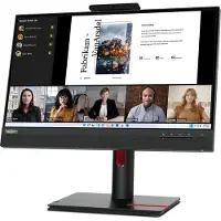 Lenovo ThinkCentre Tiny-In-One 22, 54,6 cm (21.5"), 1920 x 1080 Pixel, Full HD, LED, 6 ms, Schwarz