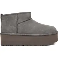 Ugg Damen Stiefeletten 1135092-CHR Farbe: Gray Größe: 39