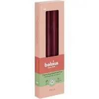 Bolsius Gotische Kerzen 245/24 Box 4 Metallic Red