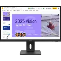 Lenovo ThinkVision E27Q-40 Monitor, 68,6 cm (27"), 2560 x 1440 Pixel, Quad HD, LCD, 6 ms, Schwarz