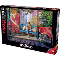 Educa Anatolian - Puzzle Morning Reading - 1000 dielov