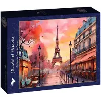 Blue Bird Paris und die Grande Dame Puzzle 1000 Teile