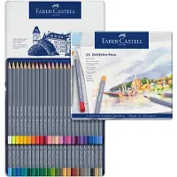 Faber-Castell - Goldfaber Aqua Aquarellstift, 48er Metalletui (114648)
