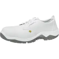 ABEBA (32131) Halbschuh ESD-Sicherheitsschuhe anatom S2 weiß 45
