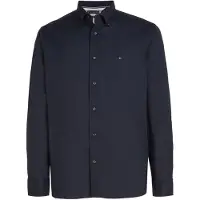 Tommy Hilfiger Core Flex Poplin Regular Fit Casual Shirt Marine Größe: S | Casual hemden Outlet | Herren