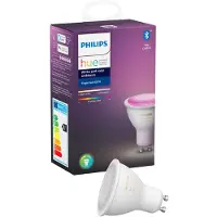 Philips Hue White and Color ambiance GU10 - Smarter Spot, Intelligentes Leuchtmittel, Bluetooth/Zigbee, Weiß, LED, GU10, GU10