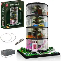 Mould King Transparente Urbano Oase 16013