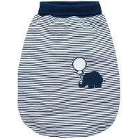 Schnizler Strampelsack Interlock Elefant in Marine | Gr.: onesize