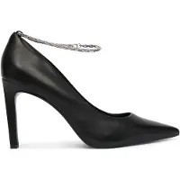 Calvin Klein High Heels Ess Stiletto Hdw Chain Lth 90 HW0HW02718 Schwarz 38