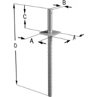 Simpson Sst Stützenfuss
