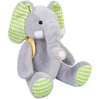 Bigjigs Kuscheltier Spielzeug kleiner Elefant Plüsch mehrfarbig