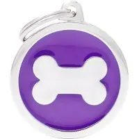 My Family MyFa tegn classic, cirkel med ben stor, purple