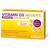 HEVERT Vitamin D3 2000 I.e. Immun Aktiv Kapseln 60 St