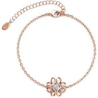 MYC Paris Narzissenarmbänder - Roségold und Kristall