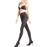 Falke Strickstrumpfhose "Softmerino" blickdicht, mit druckfreiem Komfortbund, atmungsaktiv, wärmend