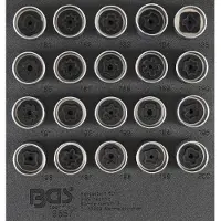 Bgs Tool Tray 1/6: Rim Lock Socket Set for Opel / Vauxhall (Version B), 2620 mm, 2,62 kg
