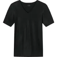 Schiesser Unterhemd 173252 Laser Cut Herren Black-XXL