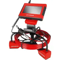 Rothenberger Inspektionskamera ROCAM MINI HD und Modul 20/16 - CAS Kamerakopf- 20 mm Kabellnge 16 m Kabel- 5 mm 2 Ah 40-110 mm