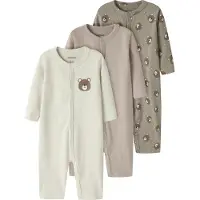 Name it Nightsuit Langarm-pyjama 3 Einheiten