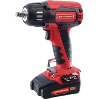 Rothenberger RO ID400 EU, Schlagschrauber, Pistolengriff, Schwarz, Rot, China, Akku, 2 Ah