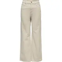 ONLY Straight Leg Denim Jeans High Waist Schlag Hose Weites Bein ONLJUICY Größe: 34W / 32L