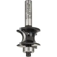 Bosch Accesorios Halbstabfräser, 8 mm, R1 6 mm, L 19 mm, G 63 mm