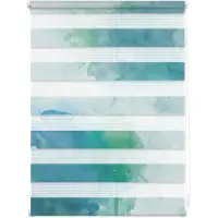 Lichtblick Doppelrollo blickdicht ohne Bohren Klemmbar, Anschraubbar 45 cm x 150 cm (B x L)