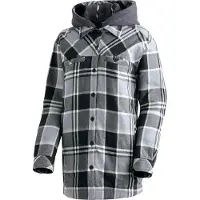 Maier Sports Flanellbluse "Camquadri W" wattiertes Damen Hemd im klassischen Karo-Look