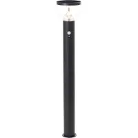 Brilliant Stehlampe Tulip schwarz mit Sensor