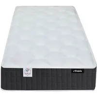 Vente-unique Relax-Taschenfederkernmatratze Memory Schaum - 1 Zone - Härtegrad 1 - 80 x 200 cm - Stärke 24 cm - PAROX II von YSMÉE
