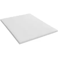 Vente-unique Matratzenauflage 140 x 190 cm aus Schaumstoff mit abnehmbarem Bambusbezug, 5 cm dick - KORAGA by YSMÉE