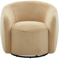 Vente-unique Sessel Mit Gerader Rückenlehne Vereide Taupe 80 cm