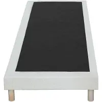 Vente-unique Deko-Polster-Bettgestell - 90 x 190 cm - Beige - KOZANI von YSMÉE