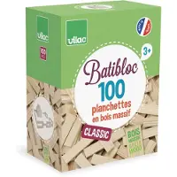 Vilac Bausatz mit 100 Holzteilen – Großzügige Abmessungen