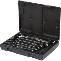 Ks Tools 503.4646, Chrom-Vanadium-Stahl, 72 Stück(e), DIN 3113, ISO 3318, 6 Stück(e), 1,04 kg