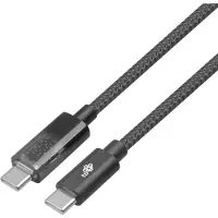 TB USB C Cable with charging indicator