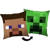 Minecraft Steve Creeper Zierkissen 40*40 cm