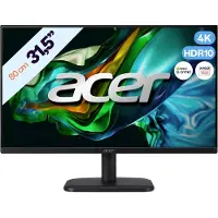 Acer EK1 EK321QK bmiipx, 80 cm (31.5"), 3840 x 2160 Pixel, 4K Ultra HD, LCD, 4 ms, Schwarz