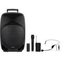 Fonestar Tragbarer Lautsprecher Malibu-315 Mit Mikrofon 250w