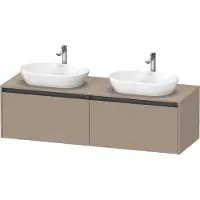 Duravit K24889B75750000 Konsolenwaschtischunterbau wandhängen