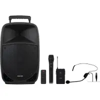 Fonestar Tragbarer Lautsprecher Malibu-312 Mit Mikrofon 250w