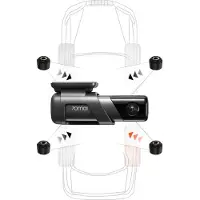 70mai M500 Dashcam Quad HD Schwarz